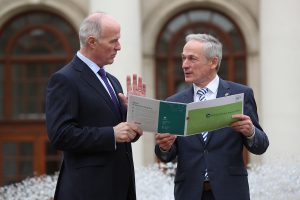 David Curtin, CEO, IE Domain Registry and Minister for Communications, Climate Action and Environment, Richard Bruton T.D. launch .ie Domain Profile Report 2018