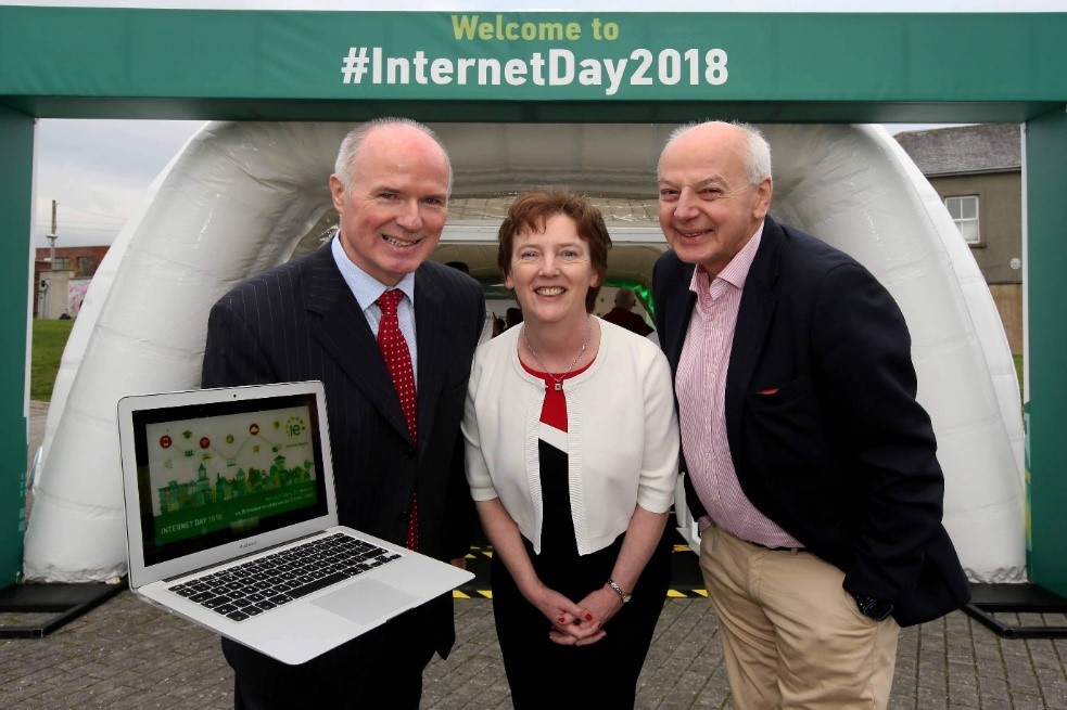 David Curtin, Oonagh McCutcheon and Bobby Kerr at Digital Town 2018 in Gorey David Curtin, Oonagh McCutcheon and Bobby Kerr at Digital Town 2018 in Gorey