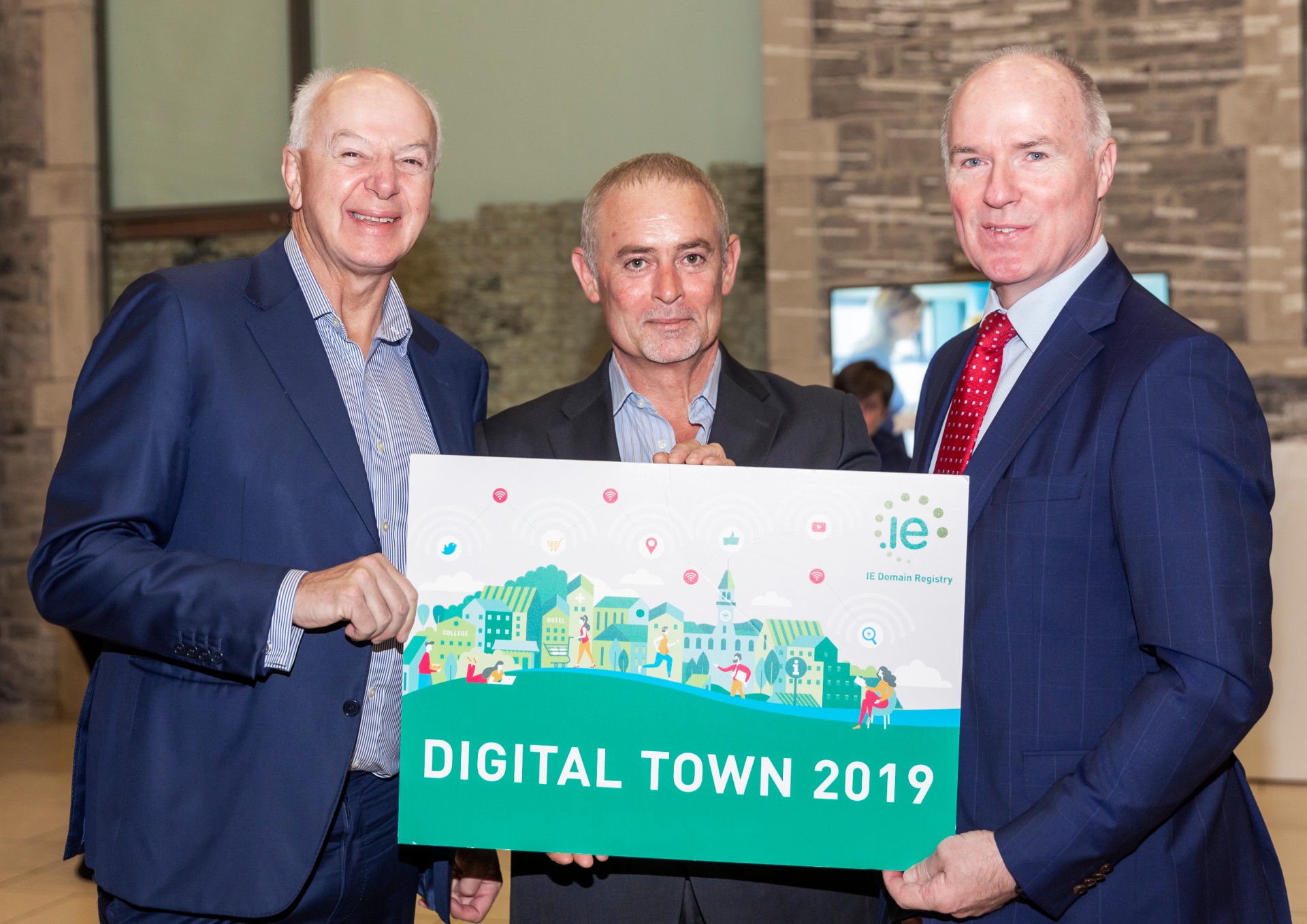 Bobby Kerr, Phil Prentice and David Curtin Bobby Kerr, Phil Prentice and David Curtin at Digital Town Sligo (Closing Ceremony)